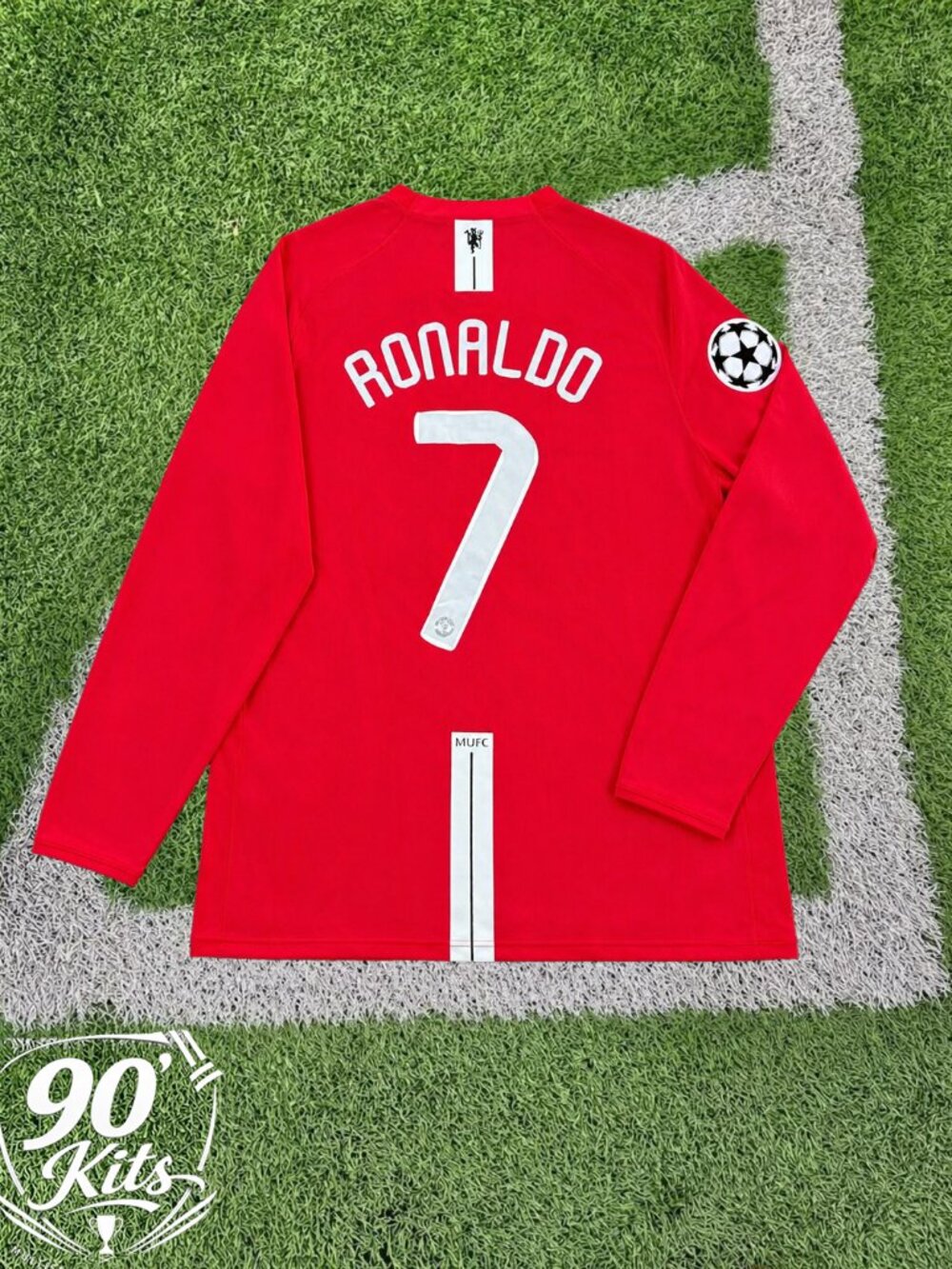 Ronaldo 7# Manchester United 2008 UCL Final jersey